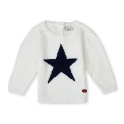 GJ baby Girls Printed Woollen Pullover-image-44