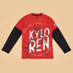 Pantaloons Junior Boys Printed Applique T-shirt-image-46
