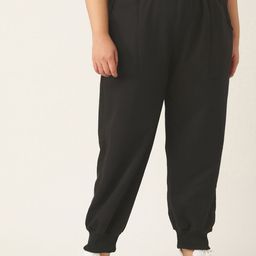 theRebelinme Women Relaxed Tapered Fit High-Rise Easy Wash Trousers-picture-34