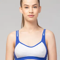 Apraa & Parma Pack Of 2 Full Coverage Colourblocked Sports Bra-10