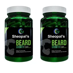 Sheopal's Set Of 2 Beard Growth Capsules For Thicker & Longer Beard - 60 Capsules Each-15