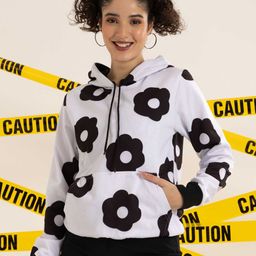 TANDUL Women Hooded Pullover Sweatshirt-image-83