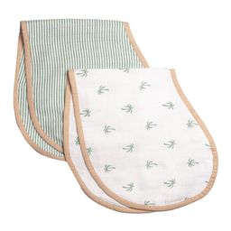 Masilo Kids Pack Of 2 Printed Organic Cotton Bibs-19