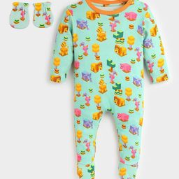 Somersault Kids Printed Sleepsuit-image-80