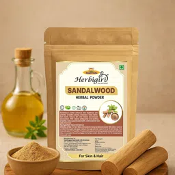 Herbigiri Sandalwood Herbal Powder For Face & Hair - 100 g-26