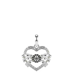 VALANOVA 18K White Gold 0.31 Ct Lab Grown Diamond Pendant-picture-39