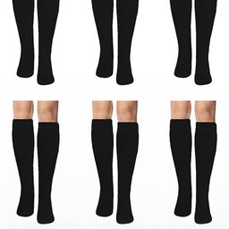MUKHAKSH Unisex Black Socks-image-46