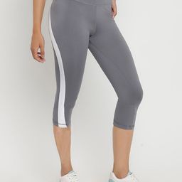Wearjukebox Women Dry-Fit Cropped Gym Tights-image-99