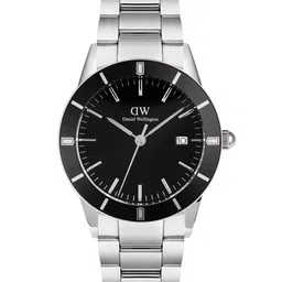 Daniel Wellington Men Dial & Stainless Steel Bracelet Style Straps Analogue Watch DW00100822K-image-35