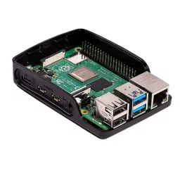 Official Raspberry Pi 4 Case Black & Grey image 4