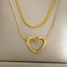 Jewels Galaxy Gold-Plated Necklace-image-92