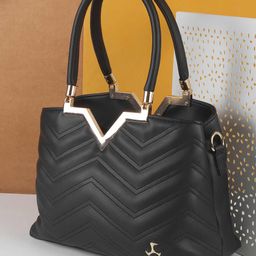 Mochi Structured Satchel with Quilted-9