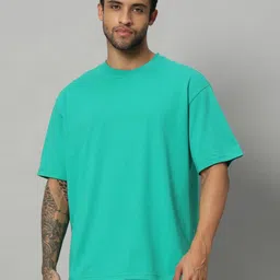 SWAGNOX Men Drop-Shoulder Sleeves T-shirt-8
