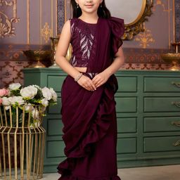 Muhuratam Ready To Wear Poly Georgette Lehenga Choli-image-15