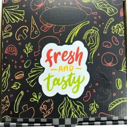 Pizza Box Cardboard, Paper (7 inch), Pizza Packaging Box, Size - 7X7X1.5'' inch, Pizza Packaging Box-picture-19