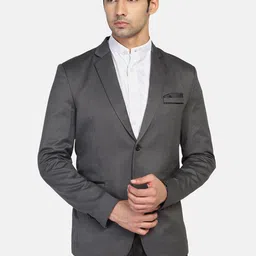 TAHVO Men Single Breasted Notched Lapel 2 Piece Suit-image-50