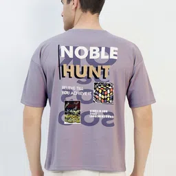 ARRAY Men Printed Drop-Shoulder Sleeves T-shirt image 3