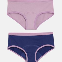 mackly Girls Pack Of 2 Mid Rise Period Leak Proof BriefsGPPP-05-04-image-90