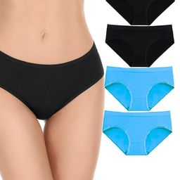 EMBATA Women Bikini Black, Blue Panty-image-91