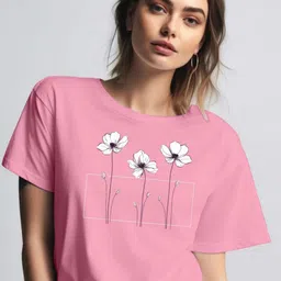 Moda Rapido Women Printed T-shirt-image-71