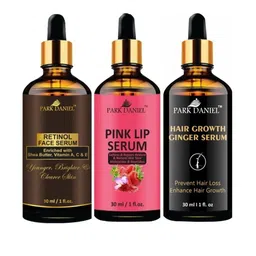 Park Daniel Set Of 3 Skin & Hair Serum Combo - 30ml Each-17
