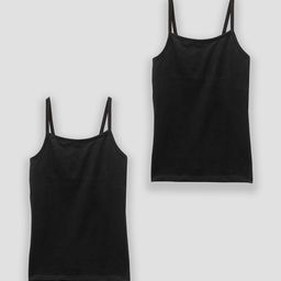 YUV Girls Pack of 2 Padded Camisoles-image-42
