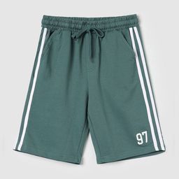 max Boys Striped Regular Fit Mid-Rise Shorts-image-81