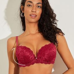 BRACHY Medium Coverage Cotton Underwired Heavily Padded Bra-image-12