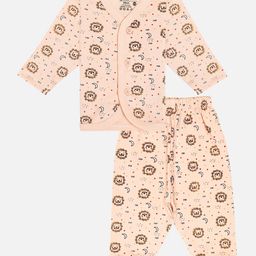 Bodycare Kids Kids Printed Shirt & Trousers Night Suits-image-15