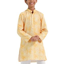 CHILINS Boys Embroidered Thread Work Kurta-image-24