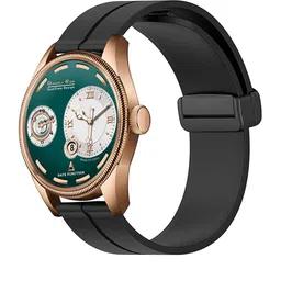 DOUBLERUN Unisex Dial & Bracelet Style Straps Analogue Chronograph Watch H05N16011-18