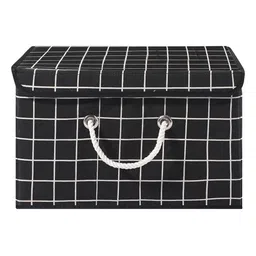 Kuber Industries Black Set of 2 Reusable Drawer Organiser Organisers image 4