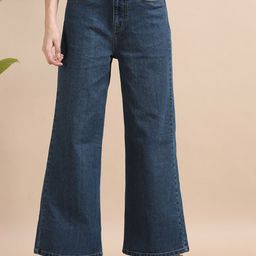 ALTIVA Women Comfort Wide Leg High-Rise Stretchable Jeans-image-76