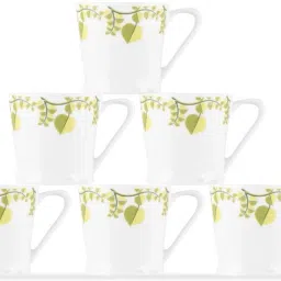 Ceramic UPC Set of 6 Coffee Mugs Designer Collection Fine Bone China Ceramics Tableware, Premium Tea/Coffee Cups (Set of 6 Mugs in a Box)-16