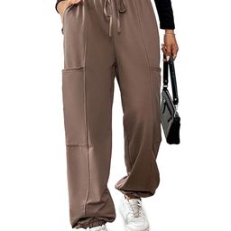 StyleCast x Revolte Women Loose Fit Easy Wash Chinos Trousers-image-37