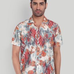 Stysure Men Comfort Semi Sheer Casual Shirt-image-66