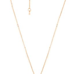 MINUTIAE Brass Rose Gold-Plated Handcrafted Necklace-image-68