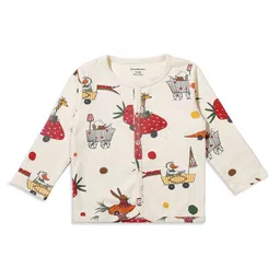 My Milestones Boys Conversational Printed Round Neck Pure Cotton T-shirt-image-53