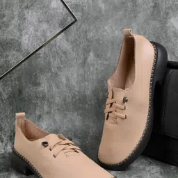Jove Women PU Loafers-19