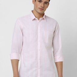 Peter England Casuals Men Slim Fit Opaque Casual Shirt-picture-7