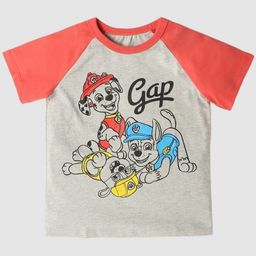 GAP Boys Paw Patrol Graphic Printed Relaxed-Fit T-shirt-image-10