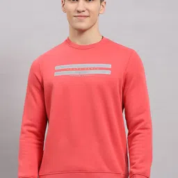 Monte Carlo Men Typography Printed Round Neck Cotton Sweatshirt-image-73