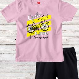 TRIANGLETEES Unisex Kids T-shirt with Shorts-image-39