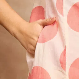 all about you Polka Dot Printed A-Line Tunic with Palazzos Co-Ords image 4