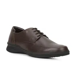 Bata Men Formal Round Toe Mid-Top Lace-Ups Derby Shoes-image-81