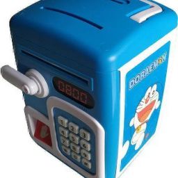 Piggy Bank Cute Design Fingerprint Sensing Money Saving Bank with Digital Password for Kids, Boys, Girls Coin Bank-picture-2