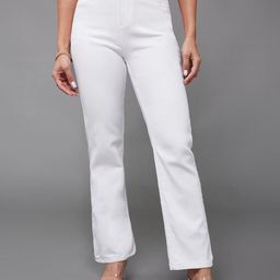 Miss Chase Women Straight Fit High-Rise Stretchable Jeans-picture-9