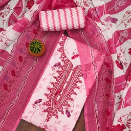 KALINI Printed Unstitched Dress Material-image-85