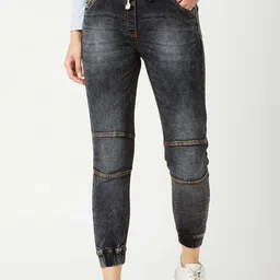 Miss Chase Women Relaxed Fit Light Fade Stretchable Jeans-image-53
