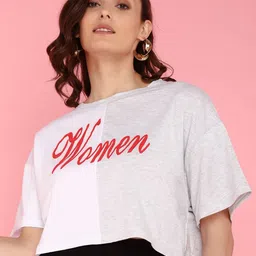 LULU & SKY Women Printed Pure Cotton Boxy Top-picture-36